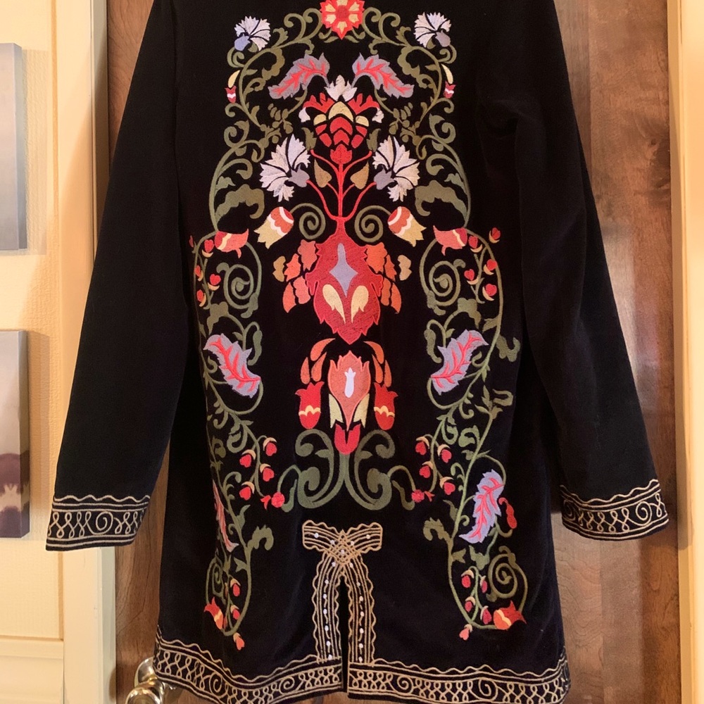 Black Velvet Coat